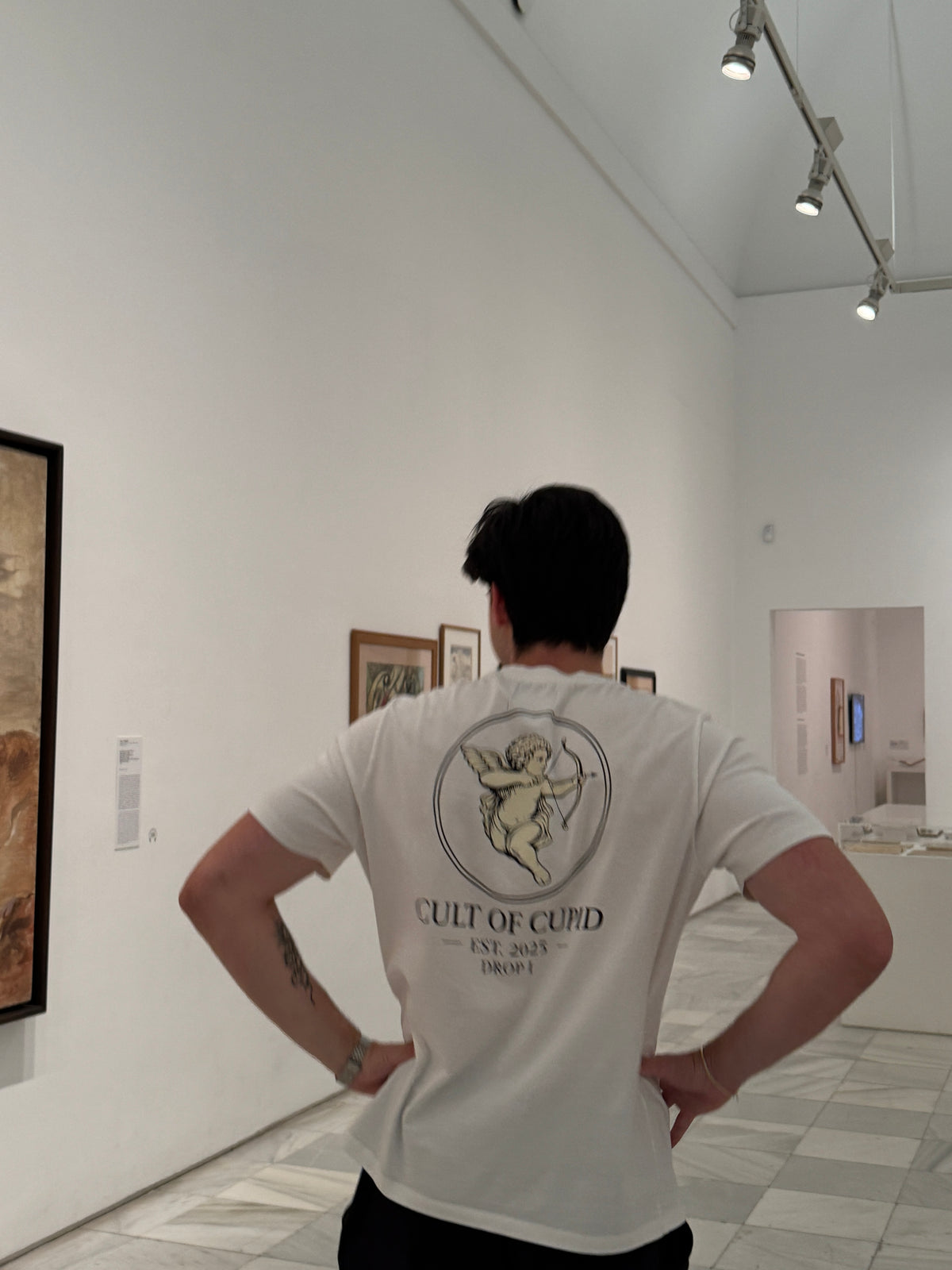 Cult of Cupid Tee — White