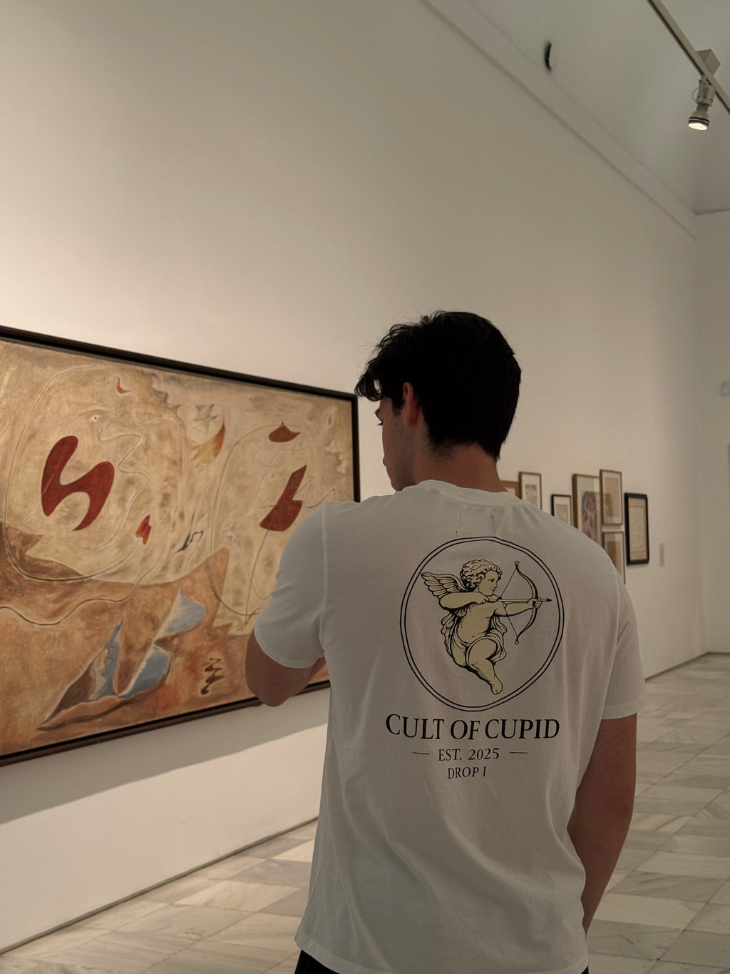 Cult of Cupid Tee — White