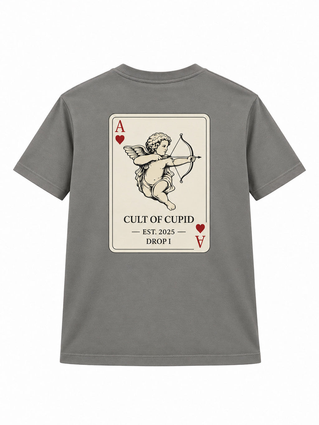 Cult of Cupid Tee — Gray