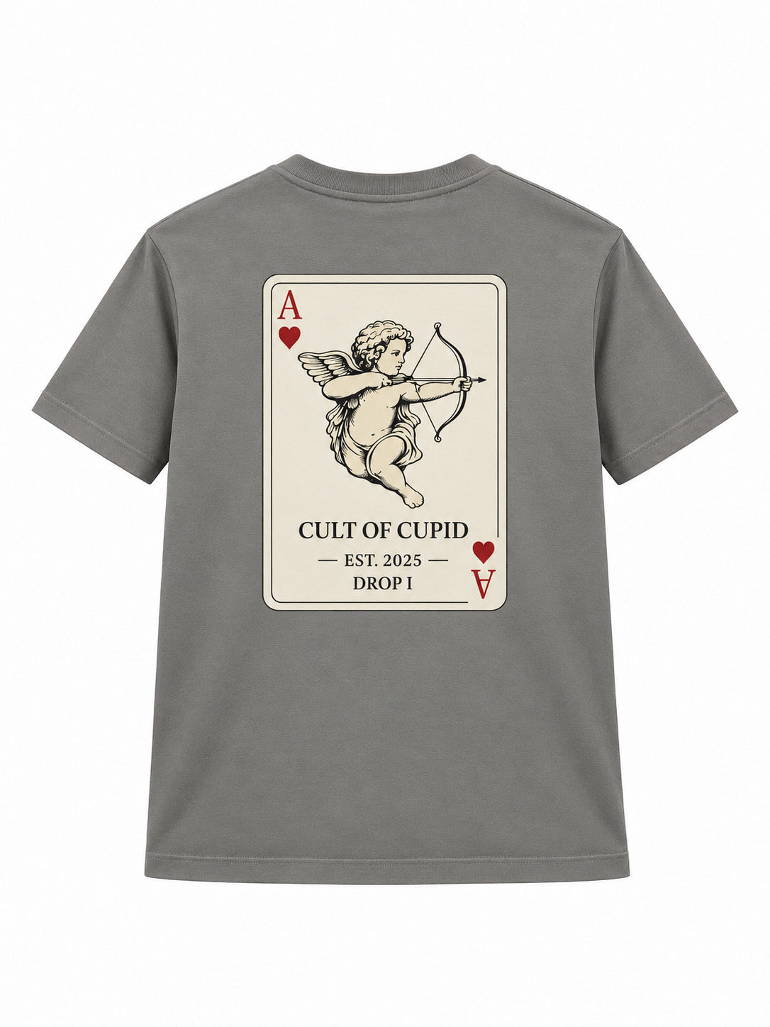 Cult of Cupid Tee — Gray